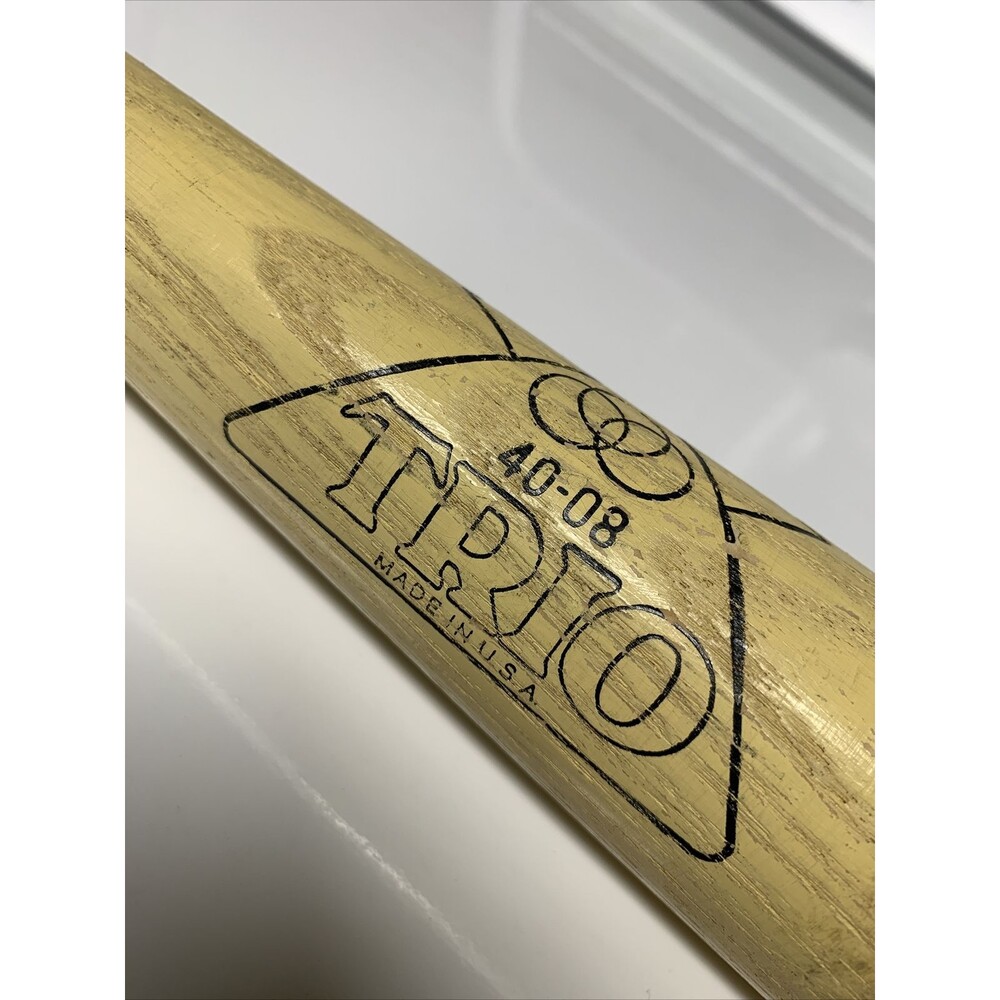 Vintage TRIO 40-08 Mickey Mantle Model Little League Wood Bat 25 oz / 30" USA